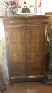 Secretaire metà '800 legno di noce Toscana                  