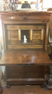 Secretaire metà '800 legno di noce Toscana                    