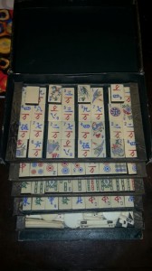 Gioco completo del Mahjong anni '40    